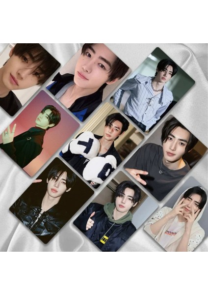 Enhypen '' Sunghoon '' Çift Yön Baskılı Hologramlı/lomo Card Seti fırsatları
