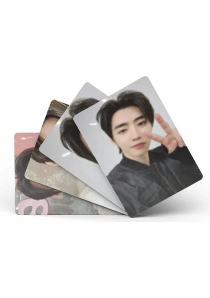 Enhypen '' Sunghoon '' Çift Yön Baskılı Hologramlı/lomo Card Seti indirimleri