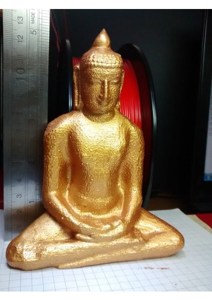 Meditasyonda Oturan Buda (Dhyanamudra), Chola Dönemi, C. 12. Yüzyıl, Chicago Sanat Enstitüsü (Plastik Aparattır!!!)