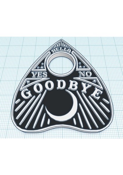 Ürkütücü Ouija Tahtası Altlıkları (Plastik Aparattır!!!) indirimleri