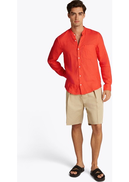 Turuncu Erkek Gömlek MW0MW38729SPP