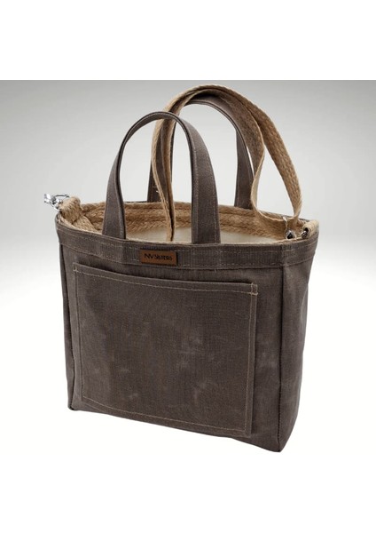 Mumlu Kanvas Tote Bag Çanta, El ve Omuz Çantası, Yazlık Kadın Çantası fırsatları
