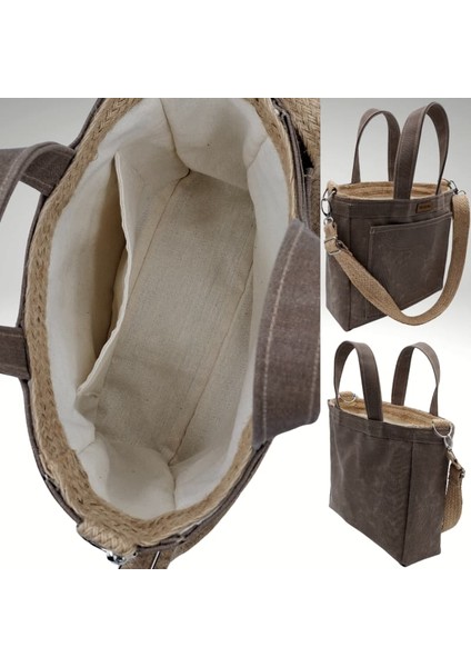 Mumlu Kanvas Tote Bag Çanta, El ve Omuz Çantası, Yazlık Kadın Çantası indirimleri