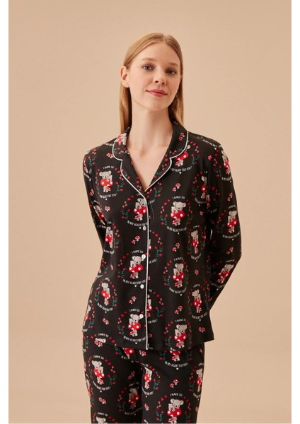 Koalina Maskülen Pijama Takımı