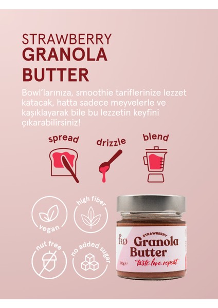 4'lü 2xgranola Butter Çilekli 2 x Yulaflı Cevizli Çikolata Sağlıklı Atıştırmalık