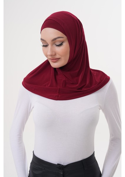 Tesettür Hijap Ikili Bone Şal modelleri