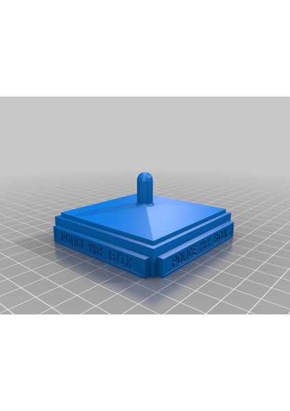 0, 6 mm Nozul Için Tardis Zula Kutusu Kapağı (Plastik Aparattır!!!)
