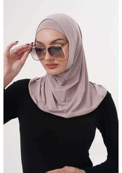 Tesettür Hijap Ikili Bone Şal