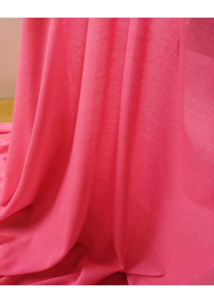 Şeker Pembe Renkte Ince Örme (En 140 cm x Boy 200 Cm)