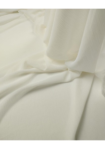 Krem Renkte Kırinkıl Şifon En: 140 fiyatları