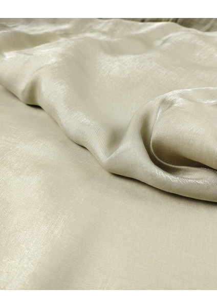 Açık Çağla Yeşili Renkte Monoray Saten (En 140 cm x Boy 235 Cm)