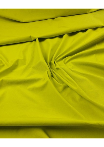 Neon Yeşil Renkte Poplin Benzeri Dokuma En: 150