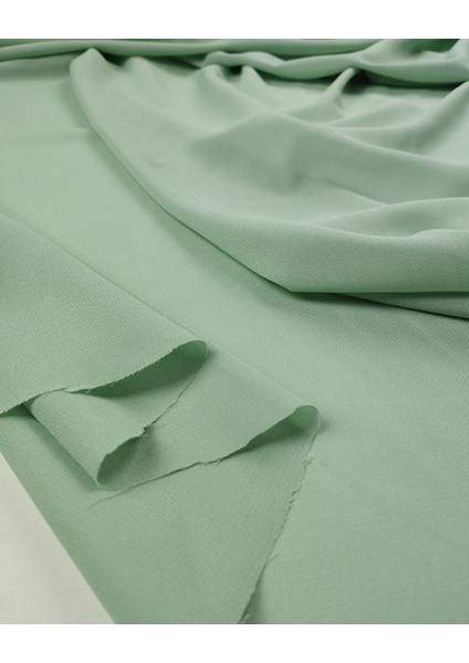 Pastel Küllü Mint Yeşili Renkte Şifon En: 150 fırsatları