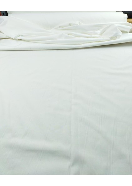 Beyaz Renkte Gabardin (En 150 cm x Boy 150 Cm) fırsatları