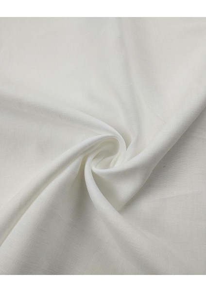 Beyaz Renkte Keten Viskon (En 140 cm x Boy 300 Cm) fırsatları