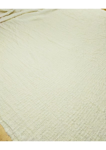 Krem Renkte Waffle Jarse (En 140 cm x Boy 200 Cm) fırsatları