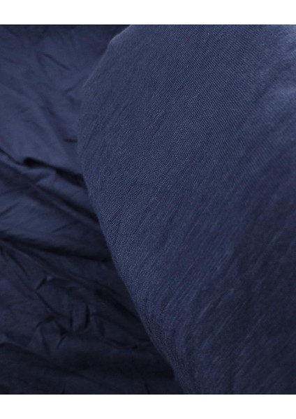 Lacivert Renkte Flamlı Süporem Penye (En 180 cm x Boy 150 Cm)