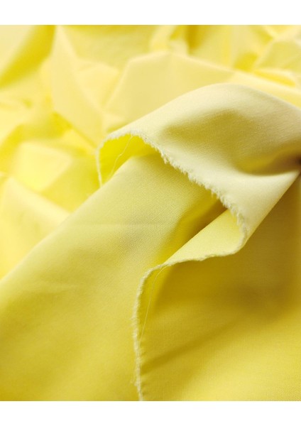 Limon Sarı Renkte Poplin Dokuma En: 150 modelleri