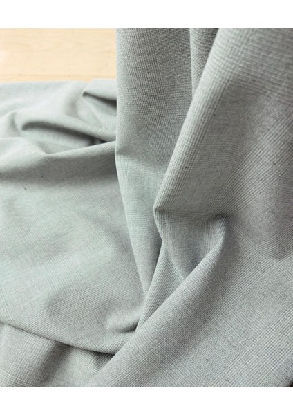 Gri Renkte Etek Ceketlik Gabardin (En 150 cm x Boy 90 Cm)