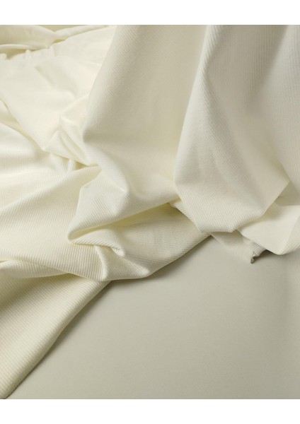 Ekru Renkte Bebe Kaşkorse Ribana (En 120 cm x Boy 140 Cm)