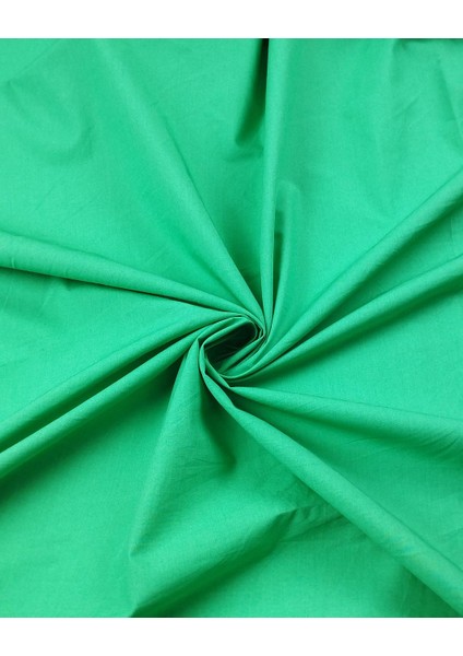 Yeşil Renkte Poplin En: 140