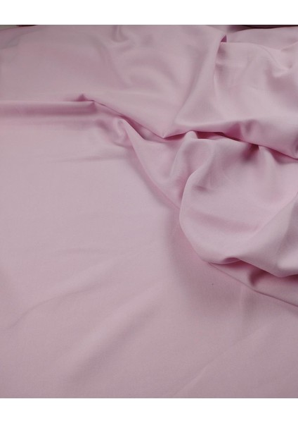 Açık Pembe Renkte Pamuklu Dokuma En: 140