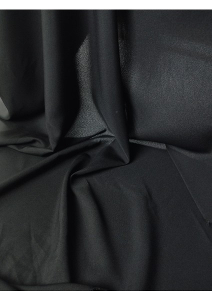 Siyah Renkte Ince Sentetik Astar (En 140 cm x Boy 100 Cm)