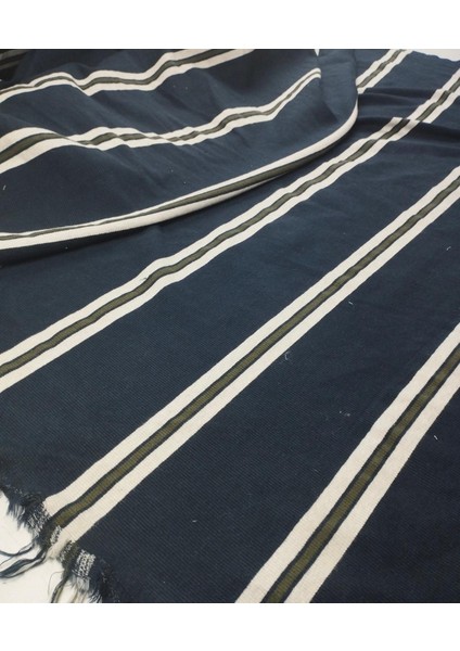 Lacivert Bej Yeşil Renkte Kaşkorse Örme (En 110 cm x Boy 165 Cm)