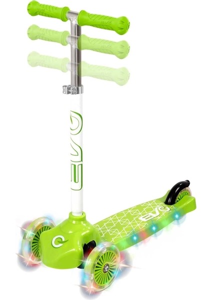 3 Tekerlekli Move'n Groove Işıklı Yeşil Scooter
