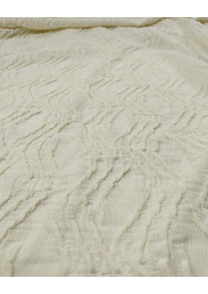 Krem Renkte Bürümcüklü Jarse (En 145 cm x Boy 300 Cm) fiyatları