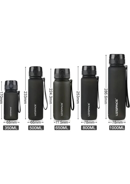 1000ML Yeni Koleksiyon Serisi Soft Touch Tritan Su Matarası