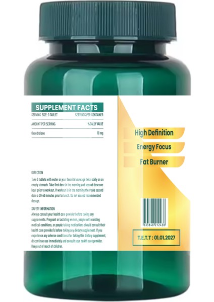 Oxandrolone Imperiumpharma 100 Tablet fiyatları