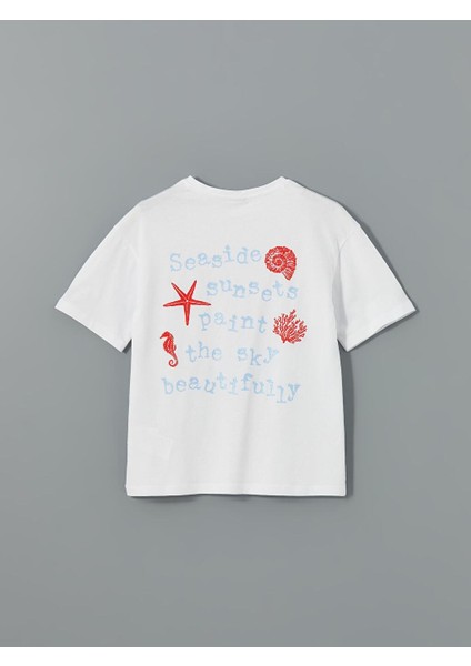 Bisiklet Yaka Kız Çocuk Tişört (S5) fiyatları