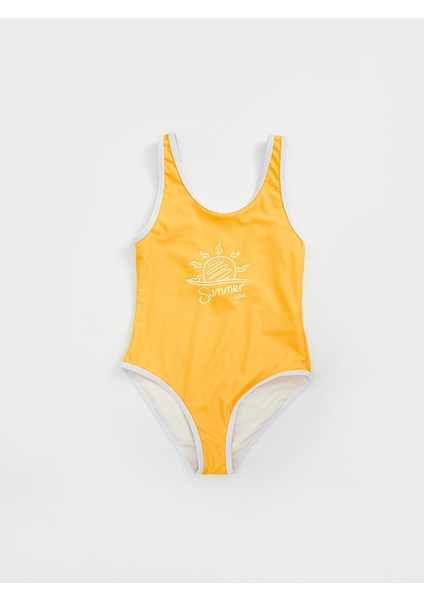 Hızlı Kuruyan Uv Korumalı Kız Çocuk Mayo (S5)