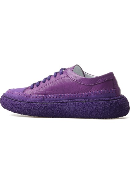 Kadın Hakiki Deri Sneaker Ayakkabı 25Y D25YA-240 Z