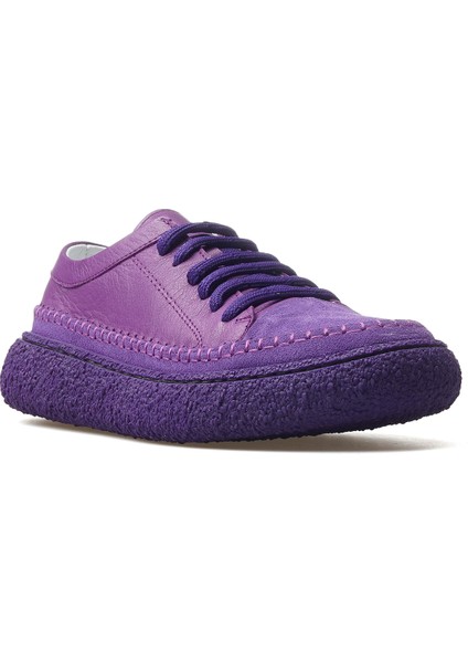 Kadın Hakiki Deri Sneaker Ayakkabı 25Y D25YA-240 Z
