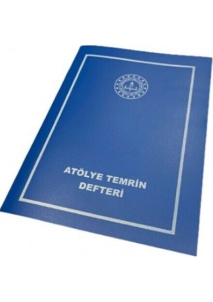 Atölye Temrin Defteri Plastik Kapak
