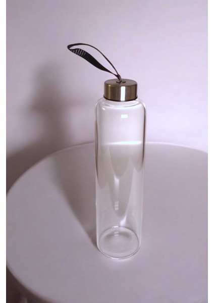 Kadife Kılıflı Borosilikat Cam Matara Içecek Şişesi 750 ml indirimleri