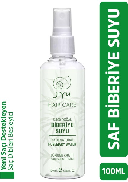 Biberiye Suyu Saç Toniği %100 Doğal ve Saf 100 ml