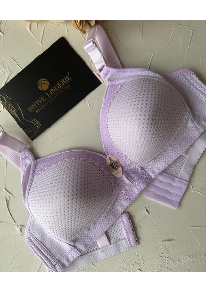 Maria Balensiz Delikli Nefes Alan Aksesuarlı Yandan Destekli Kalın Askılı C Cup Toparlayıcı Sütyen modelleri