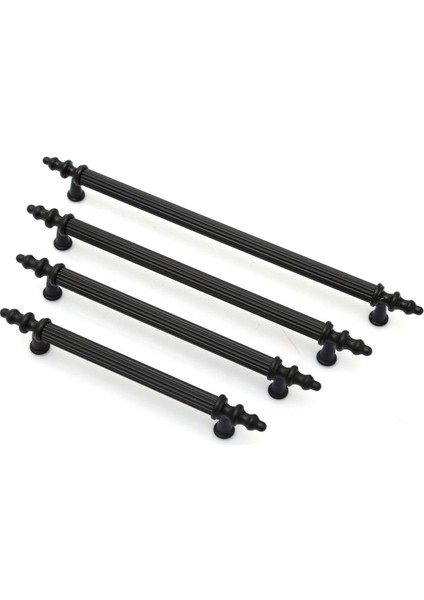 Zirve Elit 96 mm Mobilya Mutfak Çekmece Dolabı Dolap Kulpu Kulbu Kulpları - Siyah - 5 Adet modelleri