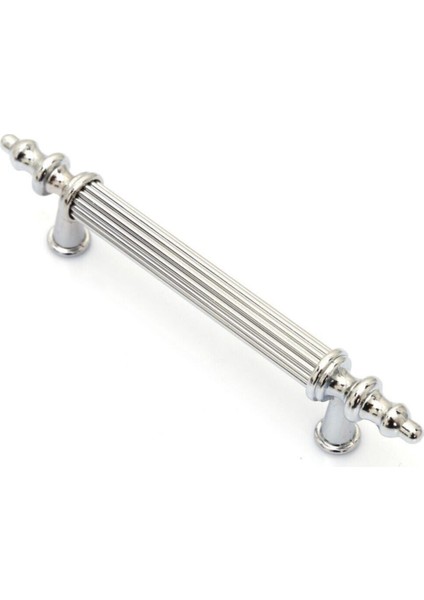 Zirve Elit 96 mm Mobilya Mutfak Çekmece Dolabı Dolap Kulpu Kulbu Kulpları - Krom-Krom - 2 Adet