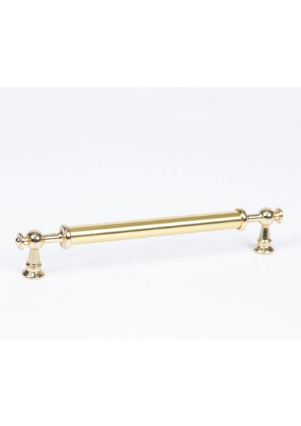 Tuğra Metal 160 mm 16 cm Mobilya Mutfak Çekmece Dolabı Dolap Kulpu Kulbu Kulpları - Altın - 2 Adet