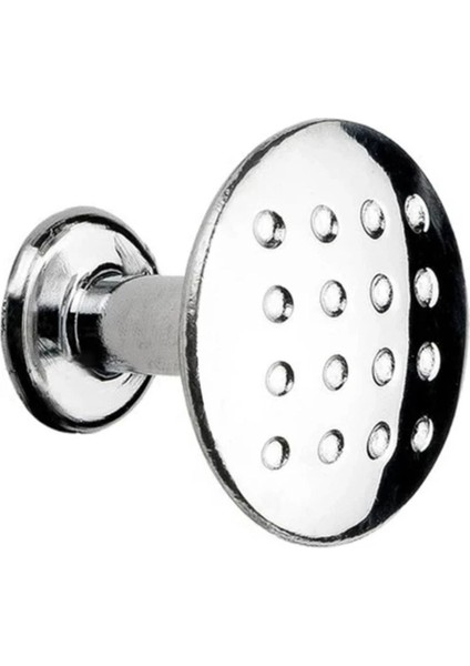 Noktalı Düğme Çekmece Dolap Dolabı Kulpu Kulbu Krom Metal Daire Kulpları Mobilya Mutfak (2 Adet) modelleri