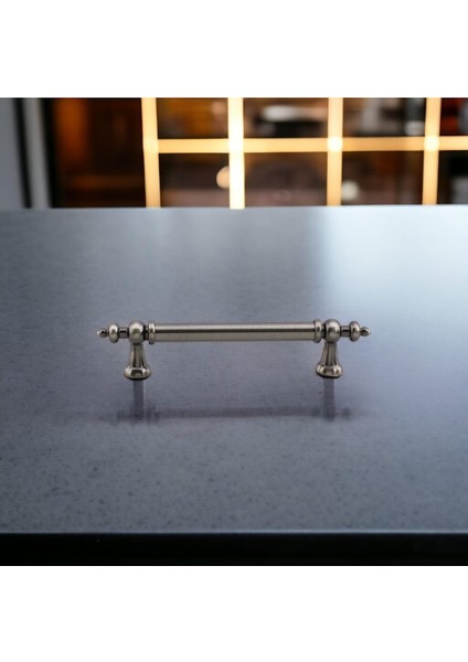 Tuğra Metal 160 mm 16 cm Mobilya Mutfak Çekmece Dolabı Dolap Kulpu Kulbu Kulpları - Krom - 6 Adet