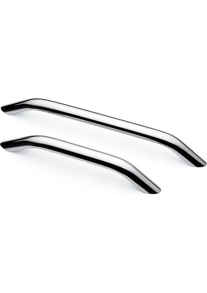 Kartal Lüks 128 mm Mobilya Mutfak Çekmece Dolabı Dolap Kulpu Kulbu Kulpları - Krom - 9 Adet modelleri