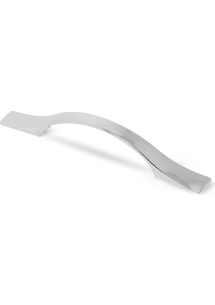Eko Sülün Çekmece Dolap Kapak Kulpu Kulbu 96 mm Parlak Metal Kulp (4 Adet)