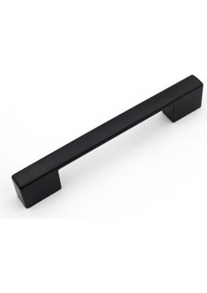 Köprü Mutfak Kulbu Çekmece Dolap Kulpu Metal Kulp Mobilya Dolabı Kulpları 192 mm Siyah(3 Adet)