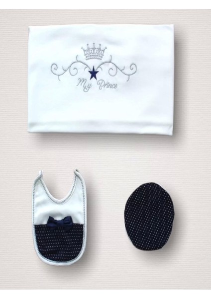 Süper Prens Nakışlı 10LU Zıbın Takımı Hastane Çıkışı Lacivert fiyatları