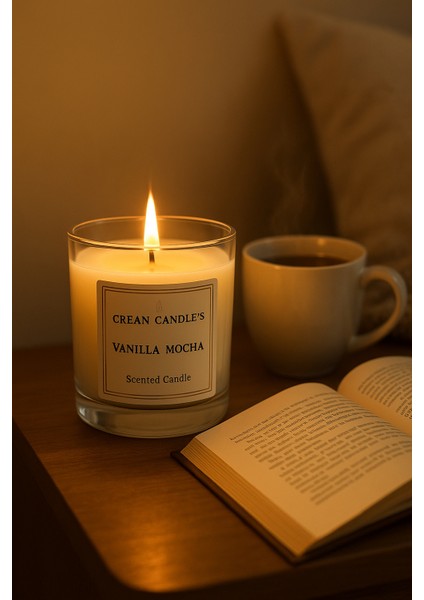 Candle’s Kokulu Mum Vanilla Mocha Aroması │ 100 ml Premium & Eşsiz Koku │
